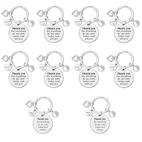 Dabihu Bridesmaid Gift Maid of Honor Keychain Matron of Honor Wedding Gift Bride Tribe Bridal Party Bachelorette Party Favor