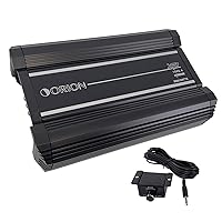 Orion XTR Series XTR1000.4 High Power Class A/B 4-Channel Amplifier - 1000W RMS, 2/4 Ohm Stable, High/Low Pass Crossover, Bass Boost Control, MOSFET Power Supply, Bass Knob Included, Made in Korea