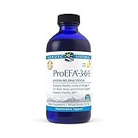 ProEFA 3-6-9, Lemon Flavor - 8 oz - 1270 mg Omega-3 - EPA & DHA with Added GLA - Healthy Skin & Joints, Cognition, Positive Mood - Non-GMO - 48 Servings