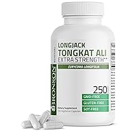 Longjack Tongkat Ali Extra Strength, 250 Vegetarian Capsules
