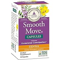 Smooth Move Senna Caps Traditional Medicinals 50 Caps