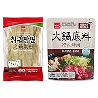 Wang Hot Pot Kit - Bulgogi Soup Base, Wide Glass Noodles