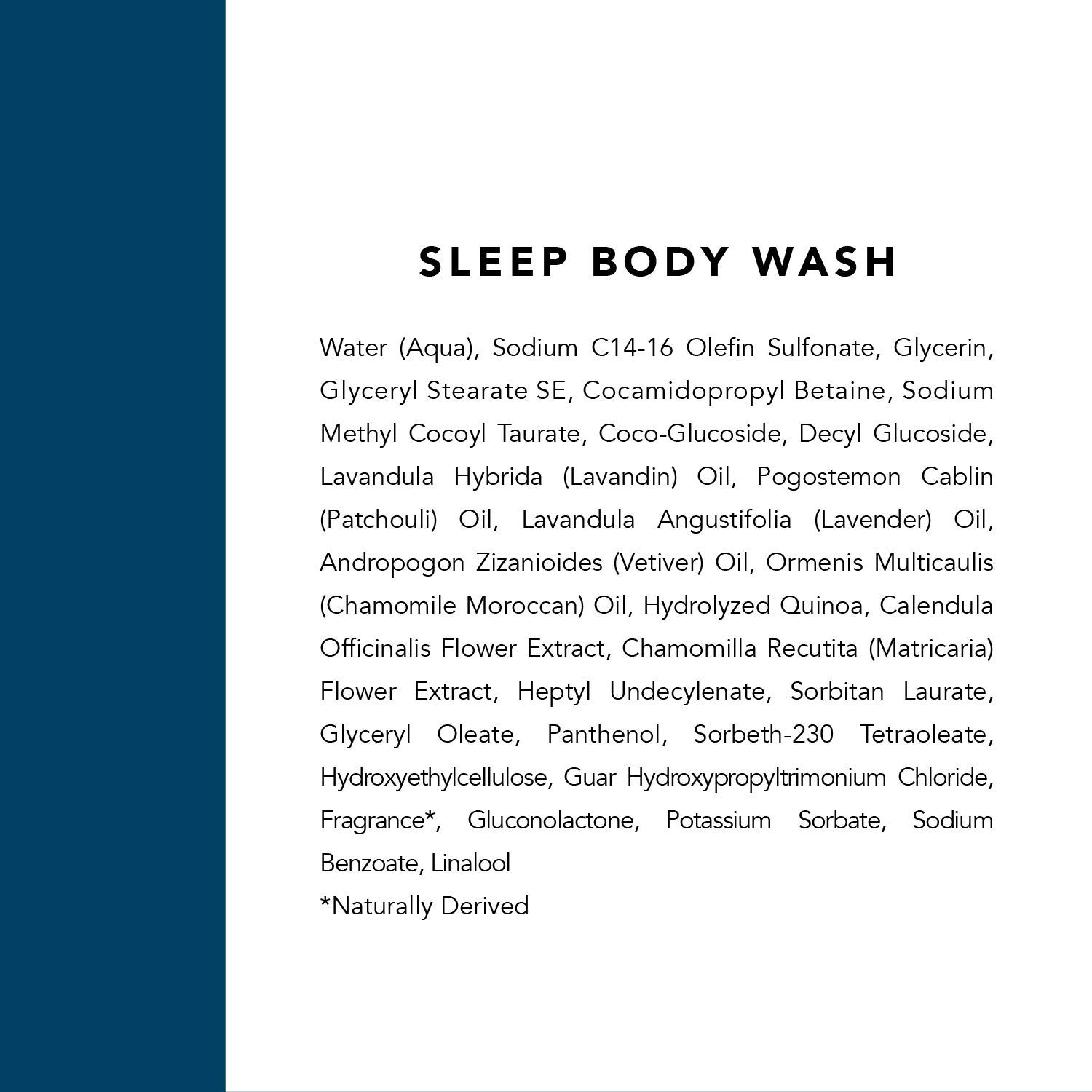 Indie Lee Sleep Body Wash - Calming + Soothing Shower Wash with Panthenol + Lavender for Nourished, Smooth, Relaxed Skin - For All Skin Types (6oz / 180ml)