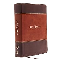 KJV, The King James Study Bible, Leathersoft, Brown, Red Letter, Full-Color Edition: Holy Bible, King James Version KJV, The King James Study Bible, Leathersoft, Brown, Red Letter, Full-Color Edition: Holy Bible, King James Version Imitation Leather