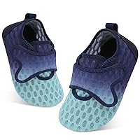 XIHALOOK Toddler Water Shoes Kids Boys Girls Quick Dry Beach Swim Pool Barefoot Shoes Aqua Socks