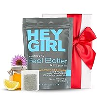 Get Well Soon Gifts For Women | Immunity Tea For Colds and Sore Throat with Elderberry, Echinacea | Care Package For Sick Friend to Feel Better | Recovery Immune Support, Herbal Throat Coat Tea Bags