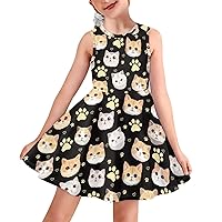 Junior Dresses for Teen Girls Toddler Girl Summer Clothes 3-16Y