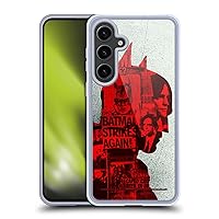 Head Case Designs Officially Licensed The Batman Collage Neo-Noir Graphics Soft Gel Case Compatible with Samsung Galaxy S24+ 5G and Compatible with MagSafe Accessories
