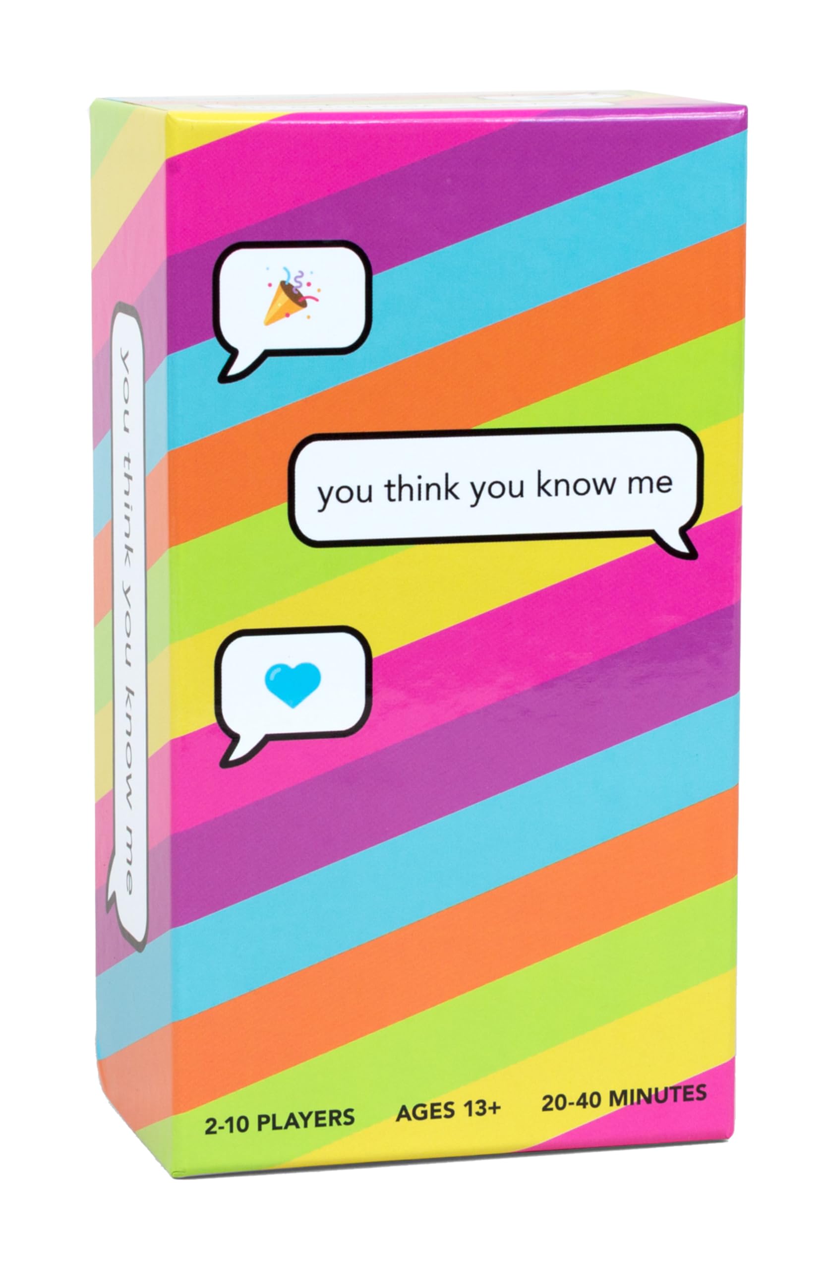 You Think You Know Me: A Conversational Card Game by Pink Tiger Games