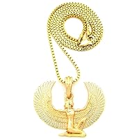 MAAT Goddess Isis Egyptian Pendant Necklace
