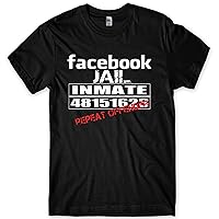Fb Jail Inmate Repeat Offender 48151623 T-Shirt, Present for Birthday, Fathers Day, Mother Day, Christmas Anniversary Men Women White