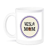 3dRose Vassal Dog Mom Mug, 15 oz, Ceramic