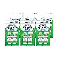 Rust-Oleum 244166-6PK Tub & Tile Touch Up Paint, 6 Pack, White