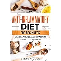 Anti-Inflammatory Diet for Beginners: The 3 Week Meal Plan to Naturally Restore The Immune System and Heal Inflammation with 84 Proven Easy Recipes Anti-Inflammatory Diet for Beginners: The 3 Week Meal Plan to Naturally Restore The Immune System and Heal Inflammation with 84 Proven Easy Recipes Paperback Hardcover