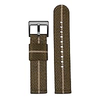 Fashion Woven nylon watch band for Omega Seahorse 300 canvas Thickened Sport Strap 18mm 20mm 22mm 24mm