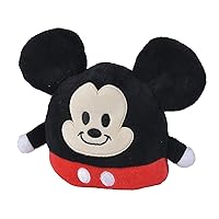 Simba 6315870364 Disney Mickey Mouse, Mickey and Minnie Reversible Plush Figure, 8 cm, 2 Faces, Suitable for Children from The First Months of Life