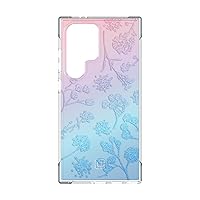 Incipio Forme Protective Android Phone Case for Samsung Galaxy S24 Ultra - Clear, Aesthetic Samsung Galaxy Phone Case with Dual-Layer One-Piece Construction - Eternal Spring Multicolor