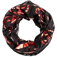 Marvel Deadpool Foil Toss Print Infinity Viscose Scarf