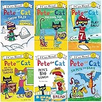 I Can Read Pete the Cat Beginning Reading Six Book Set : Pete the Cat Play Ball, Big Lunch, Sir Pete the Brave, The Surprise Teacher, Snow Daze, Too Cool for School I Can Read Pete the Cat Beginning Reading Six Book Set : Pete the Cat Play Ball, Big Lunch, Sir Pete the Brave, The Surprise Teacher, Snow Daze, Too Cool for School Paperback