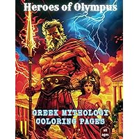 Heroes of Olympus: Greek mythology coloring pages Heroes of Olympus: Greek mythology coloring pages Paperback