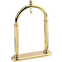 Small Arch Stand for Pocket Watch - Gold Plated Desk Clock - Gift