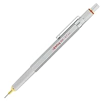 rOtring 800 Mechanical Pencil, 0.7 mm, Silver Metal Barrel