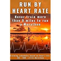 Run by heart rate: Never train more than 9 miles to run a Marathon!