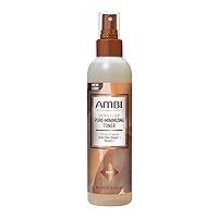 Ambi Even & Clear Under Eye Serum 0.5oz Anti Aging Formula with Toner 8oz for Skin Tone