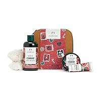 Jolly & Juicy Strawberry Essentials Gift Set – Seriously Sweet and Refreshing Vegan Body Care Gift – 4 Items