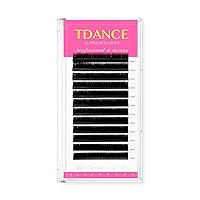 TDANCE Premium Classic Lash Extensions 0.05mm Thickness D Curl 14mm Silk Volume Lashes Extensions Professional Salon Use(D,0.05,14mm)
