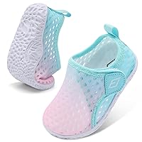 Lefflow Toddler Slippers Boys Girls House Shoes Slip on Baby Sock Shoes Lightweight Outdoor Walking Shoes
