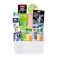 Back to College Essential Kit - Aesthetic Office and School Supplies Set with Pencils, Pens, Notebooks, Scissors, Highlighters, Sticky Notes and More. Ideal for High School and College Students