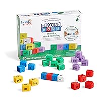 hand2mind Reading Rods Phonics Word-Building, Word Building Activities, Spelling Toys, Montessori Alphabet Letters, Reading Tools for Kids, Science of Reading Manipulatives, Phonemic Awareness