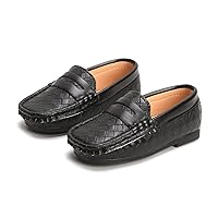 Boys Leather Shoes Slip-on Loafers (Toddler, Little Kid)