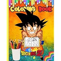 Dragon BaII Coloring Book: Easy And Fun Coloring Pages For Kids