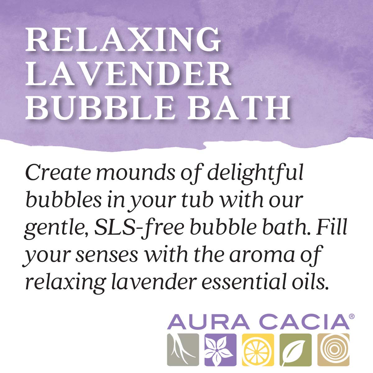 Aura Cacia - Relaxing Lavender Aromatherapy Bubble Bath | Pure Essential Oils | Pack of 3-13 fl. oz.