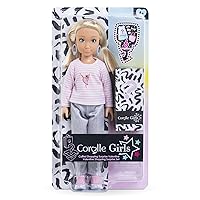Corolle Girls Valentine Shopping Surprise Set Fashion Doll and 6-Piece Accessory Set, for Kids Ages 4 Years and up