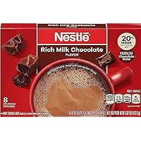Hot Cocoa Mix Rich Milk Chocolate 8 x 0.85 ounces Carton