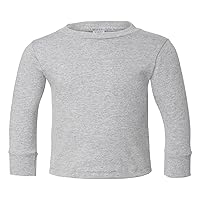 RABBIT SKINS 5.5 oz. Jersey Long-Sleeve T-Shirt (3311) Heather, 3T