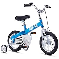 Royalbaby Formula Toddlers Kids Bike Boys Girls 12 Inch Bicycle with Traning Wheel Ages 2-4 Years, Blue