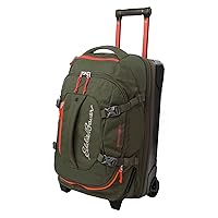 Eddie Bauer Expedition Duffel Bag 2.0-Made from Rugged Polycarbonate and Nylon, Dark Thyme, 22L
