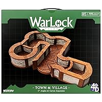Warlock Tiles: Expansion Pack - 1 in. Town & Village Angles & Curves | WizKids
