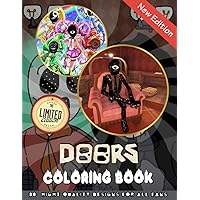 Doors Coloring Book: Amazing Colouring Pages For Kids Age 4-8,9-12, Teens and Adults: ( Christmas Present 2023 )