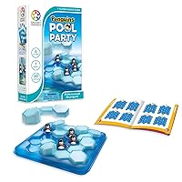 Penguins Pool Party Travel Game with 60 Challenges for Ages 6 - Adult