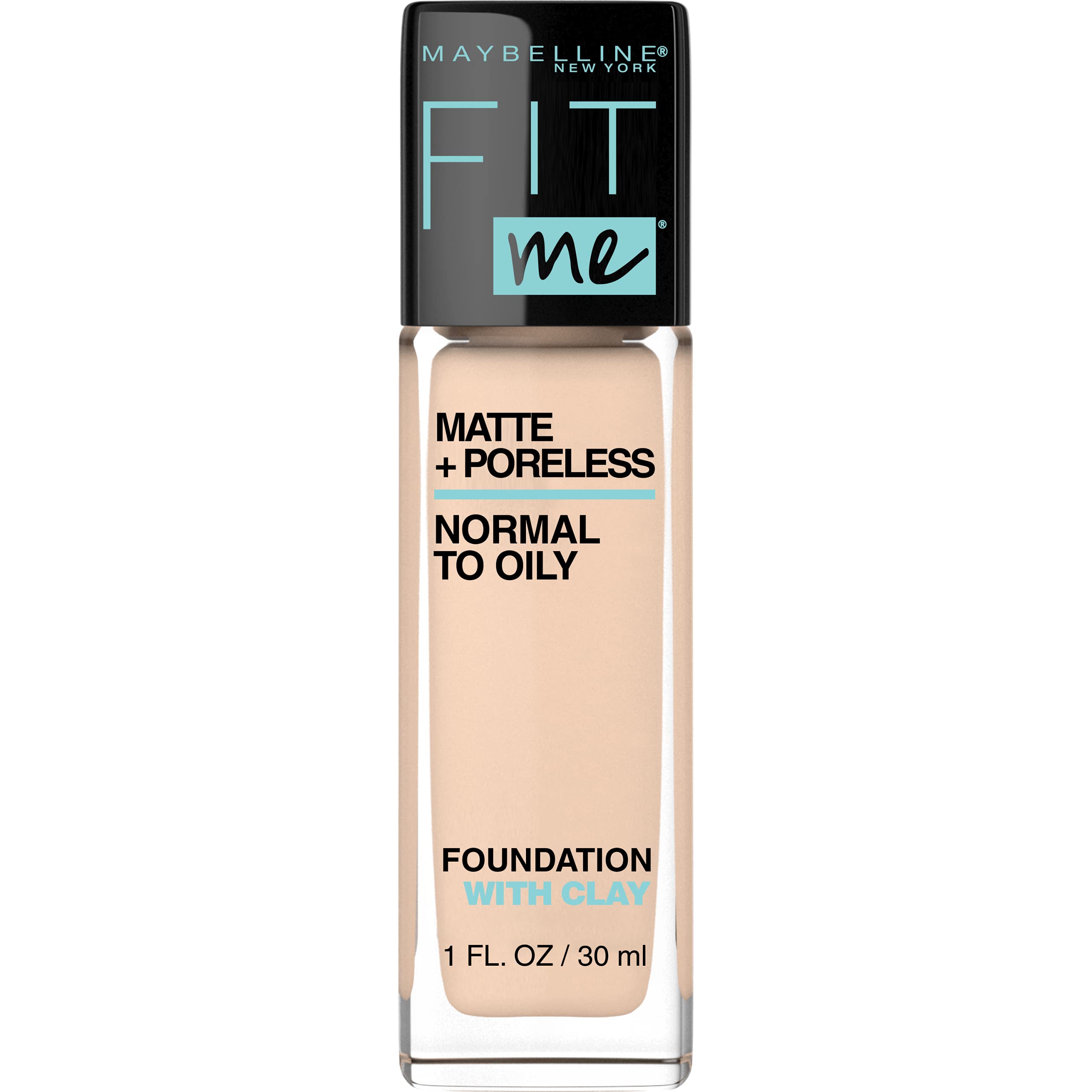 Mua Maybelline Fit Me Matte + Poreless Liquid Foundation Makeup, Ivory, 1  fl; oz; Oil-Free Foundation trên Amazon Mỹ chính hãng 2023 | Fado