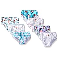 Disney Girls Princess Panty Multipacks With Favorites Cinderella, Belle, Ariel and more in Sizes 2/3T, 4T, 4, 6, 8
