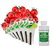 Red Heirloom Cherry Tomato Seed Pod Kit for AeroGarden Hydroponic Indoor Garden, 6-Pod
