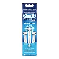Oral B Precision Clean Electric Toothbrush Replacement Brush Heads - 3 ct (Pack of 2)