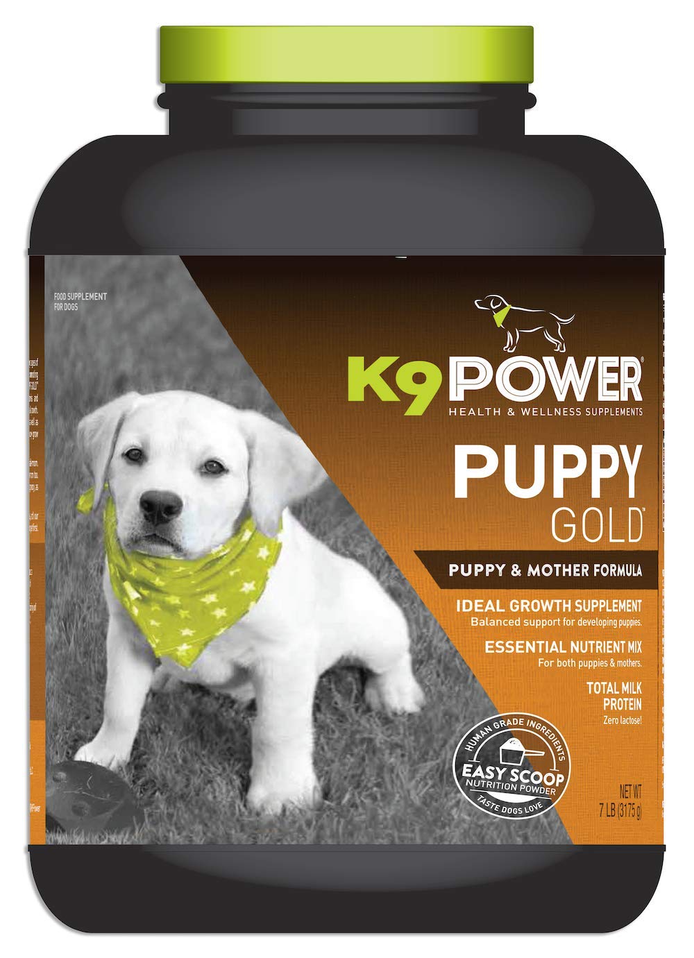 K9 Power - Puppy Gold, Nutritional Supplement for Growing Puppies & Nursing Mothers, Essential Nutrients for Healthy Development 7 Pounds