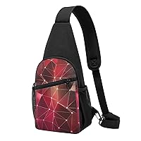 Stone Texture Crossbody Chest Bag, Casual Backpack, Small Satchel, Multi-Functional Travel Hiking Backpacks